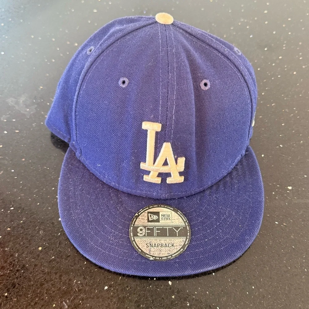New Era Navy LA Snapback Hat